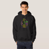 Southern Boys Love Mardi Gras, Mardi Gras Alligato Hoodie (Voorkant volledig)
