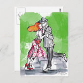 Southern Breezes Tango Briefkaart (Voorkant / Achterkant)