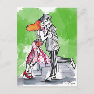 Southern Breezes Tango Briefkaart