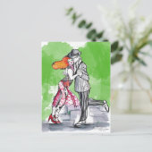 Southern Breezes Tango Briefkaart (Staand voorkant)