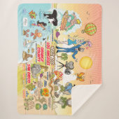 Southern California Sherpa Deken (Voorkant)