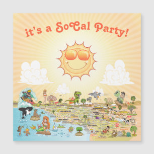 Southern California Souvenir Magnet