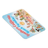 Southern California Souvenir Magnet Magneet (Rechterzijde)
