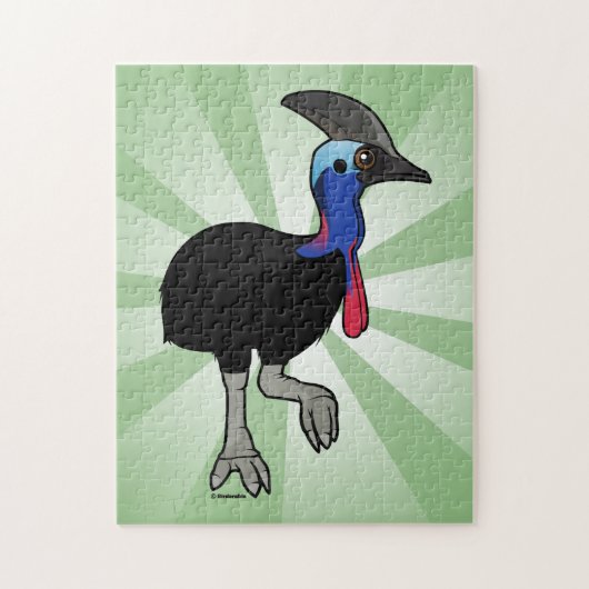 Southern Cassowary Legpuzzel (Verticaal)