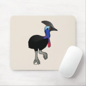 Southern Cassowary Muismat (Met muis)