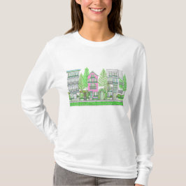 Southern City Life Tshirt met lange mouwen