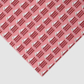 Southern Food Red Velvet Layer Cake Slice Bakkerij Tissuepapier (Detail)