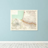 Southern France Canvas Afdruk (Insitu (Houten vloer))