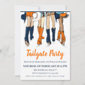 Southern Game Day Tailgate Vier stijlvolle dames Kaart (Voorkant)