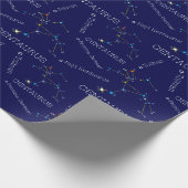 Southern Hemisphere Constellation Centaurus Cadeaupapier (Hoek)