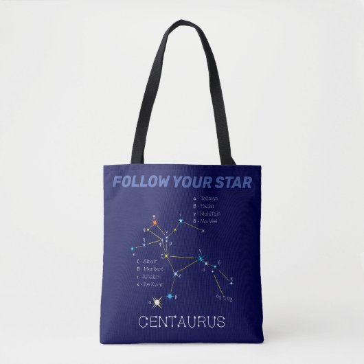 Southern Hemisphere Constellation Centaurus Draagtas (Voorkant)