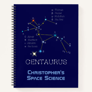 Southern Hemisphere Constellation Centaurus Notitieboek