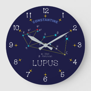 Southern Hemisphere Constellation Lupus Grote Klok