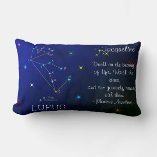 Southern Hemisphere Constellation Lupus Kussen