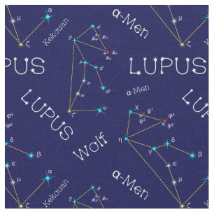 Southern Hemisphere Constellation Lupus Stof