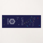 Southern Hemisphere Constellation Lupus Yogamat (Voorkant (horizontaal))