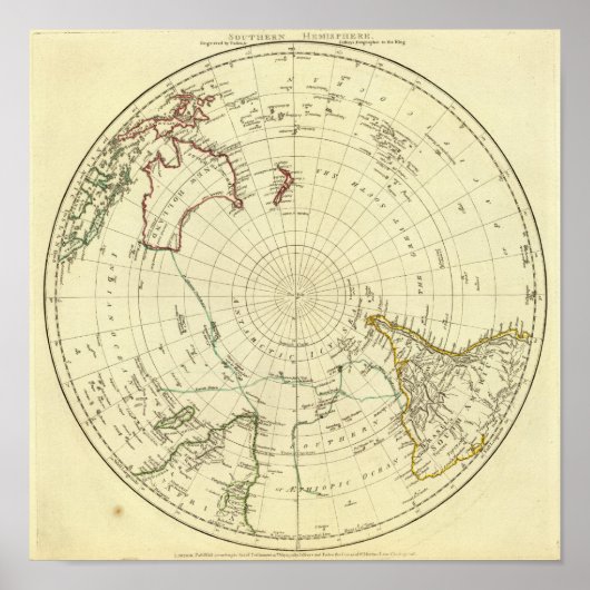 Southern Hemisphere Poster (Voorkant)