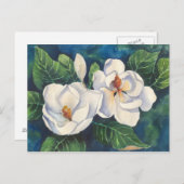 Southern Magnolias Briefkaart (Voorkant / Achterkant)