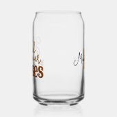 Southern Quote Houd Uw Paarden Stijlvol Tan Blikvorm Glas (Links)