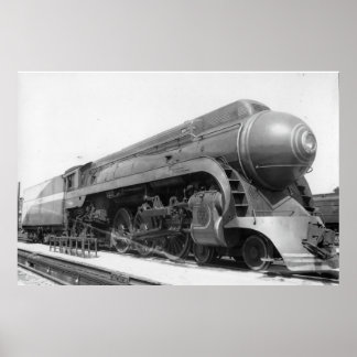 Southern Railway No. 1380 in Ivy City Poster