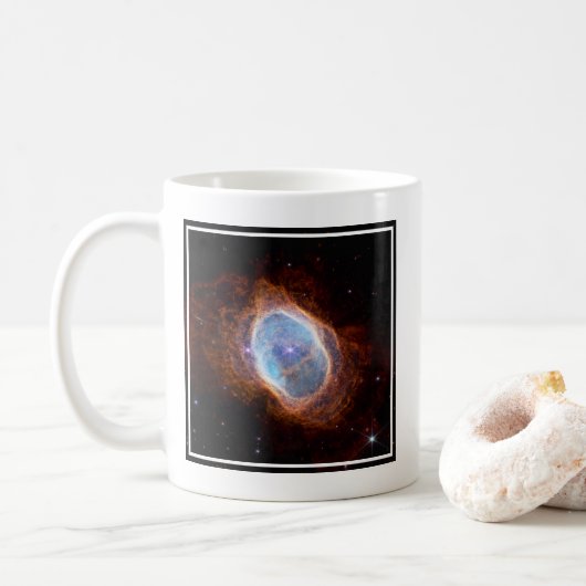 Southern Ring Nebula Koffiemok (Met donut)