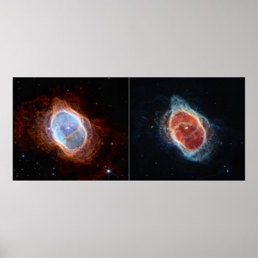 Southern Ring Nebula Poster (Voorkant)