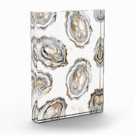Southern Seafood Oyster Coastal Decor Photo Block Fotoblokken