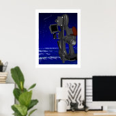 Southern Sky Poster (Thuiskantoor)