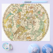 Southern Sky Star Chart and Constellations Map Flyer (Enkel)