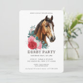 Southern Style Derby Party Invitation (Debout devant)
