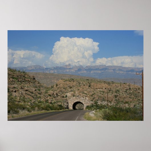 Southern Vista - Big Bend, Texas Poster (Voorkant)
