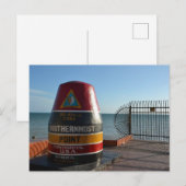 Southernmost Point, Key West,FLorida Briefkaart (Voorkant / Achterkant)
