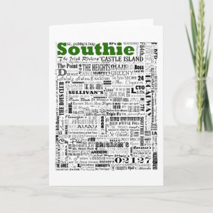 SOUTHIE geheugen Kaart