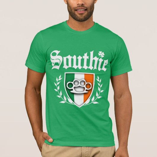 Southie Knuckle Crest T-shirt (Voorkant)