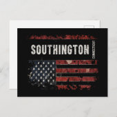 Southington Connecticut Briefkaart (Voorkant / Achterkant)