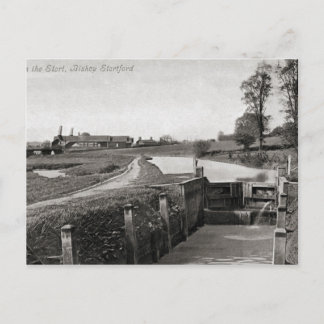 Southmill lock, Bishop's Stortford, VK Briefkaart