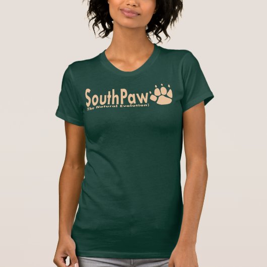 SouthPaw (De natuurlijke evolutie) © pow print T-S T-shirt (Voorkant)