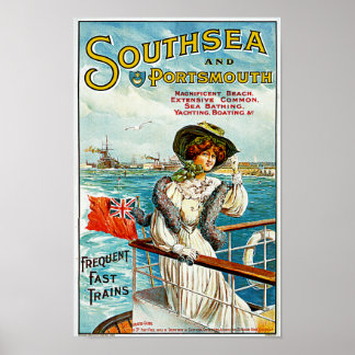 Southsea en Portsmouth Poster