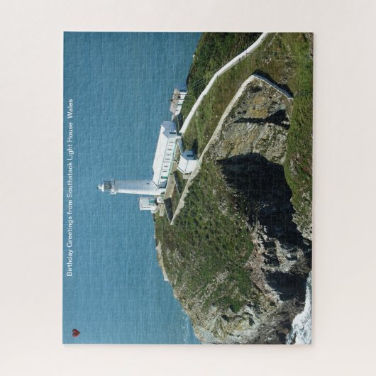 Southstack Light House Wales Jigsaw Puzzle (Vertical)