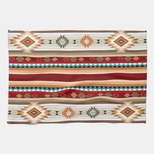 Southwest 2 - verwisselbare handdoekkleur theedoek (Horizontaal)