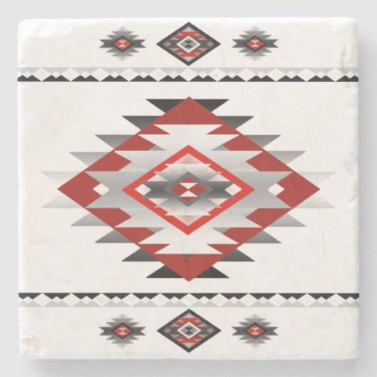 Southwest 5-ontwerp stenen onderzetter (Voorkant)