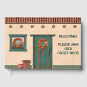 Southwest Adobe Hacienda Personalized  Gastenboek (Voorkant)
