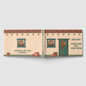 Southwest Adobe Hacienda Personalized  Gastenboek (Volledig)