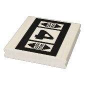 Southwest Aztec Large Stamp Tool - Nummer 4 Rubberstempel (Stempel)
