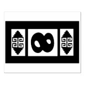 Southwest Aztec Large Stamp Tool Rubberstempel (Afrduk)