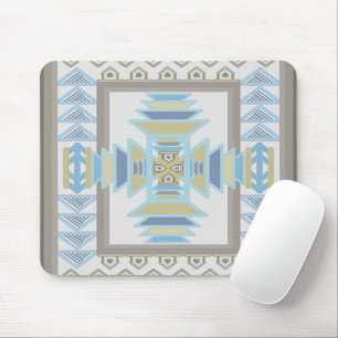 Southwest Blues Indian Blanket Art Design Muismat