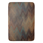 Southwest Brown Chevron Badmat (Voorkant Verticaal)