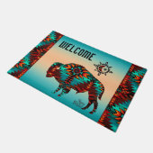 Southwest Buffalo Doormat Deurmat (Schuin)