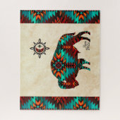 Southwest Buffalo Jigzaag Puzzle Legpuzzel (Verticaal)