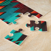 Southwest Buffalo Jigzaag Puzzle Legpuzzel (Zijkant)